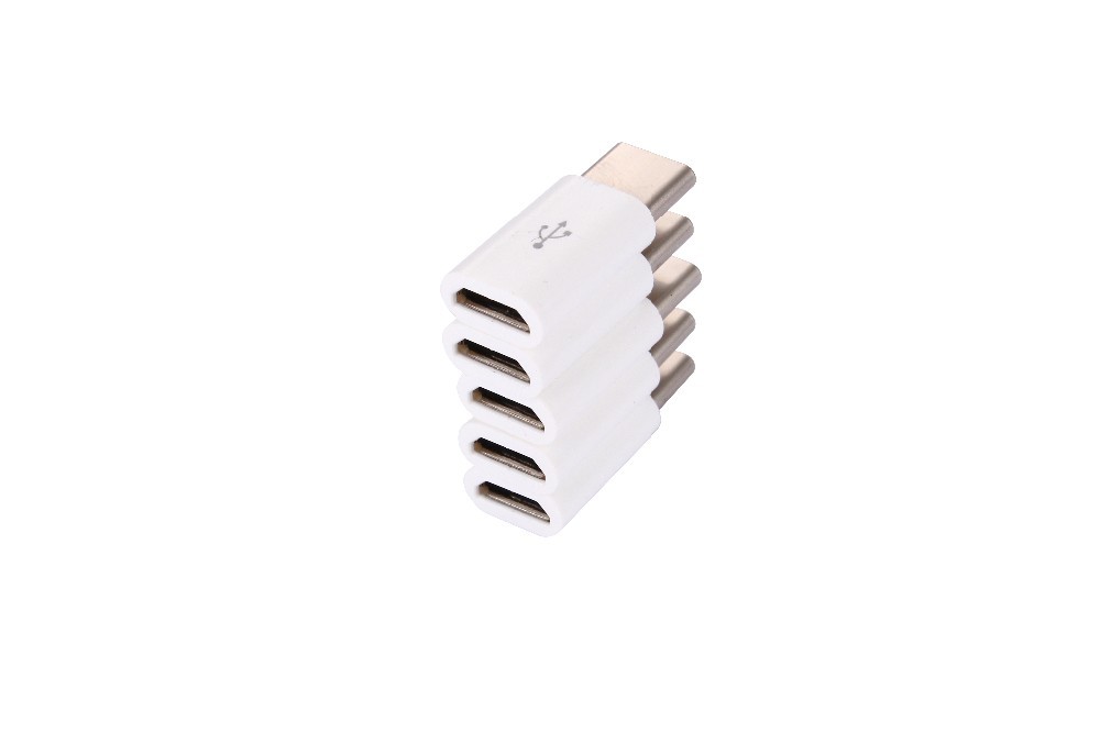 New Ultra Short Micro USB to Type-C Connector OTG Mini USB Adapter for Smartphone