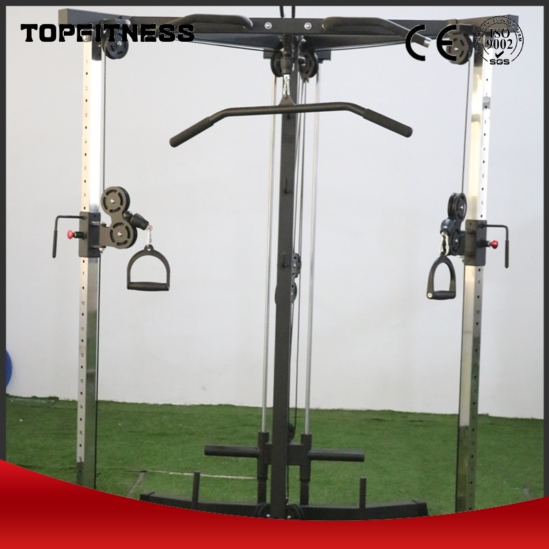 Popular Fitness Equipment Multifunctional Smith Machine Squat Pull-Down Rack