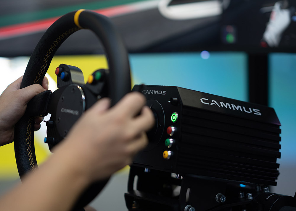 CAMMUS Anodized Aluminum Pedal Sim Gaming Racing Cockpit