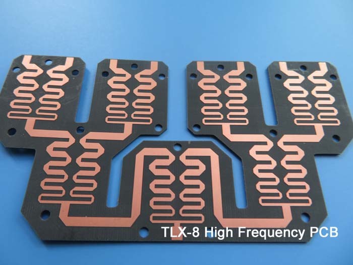 PTFE 1.6mm TLX-8 PCB Circuit Boards Wide Range Temperature