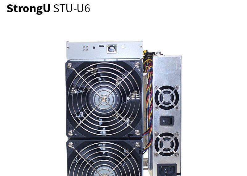 440GH/S DASH Miner Machine With PSU , 1950W Strongu U6 Miner