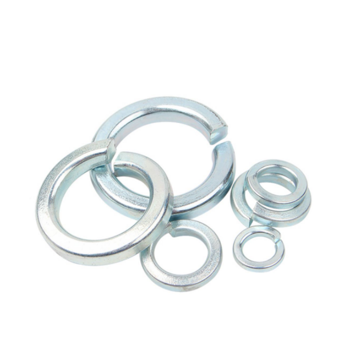 Spring Lock Washer M3 M4 M5 M6 M8 M10 M12 M16 M20 M24 M27 M30 Black Grade 8.8 Carbon Steel