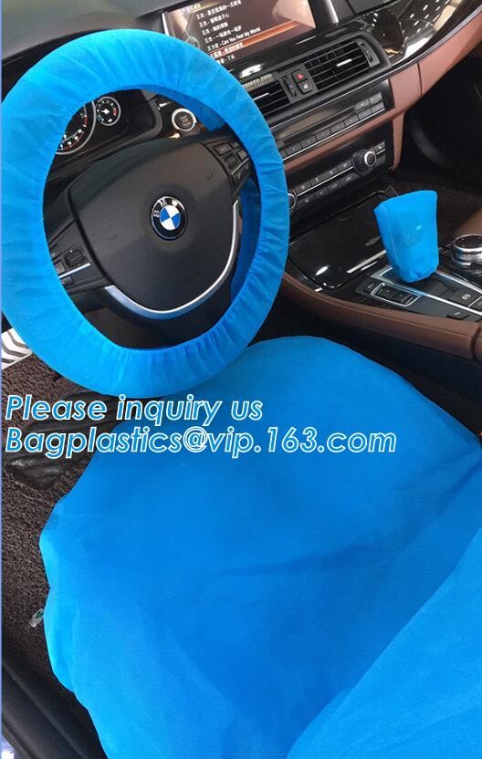 disposable gear shift cover disposable hand brake cover disposable foot mat Paper similar plastic film film cutter Drag