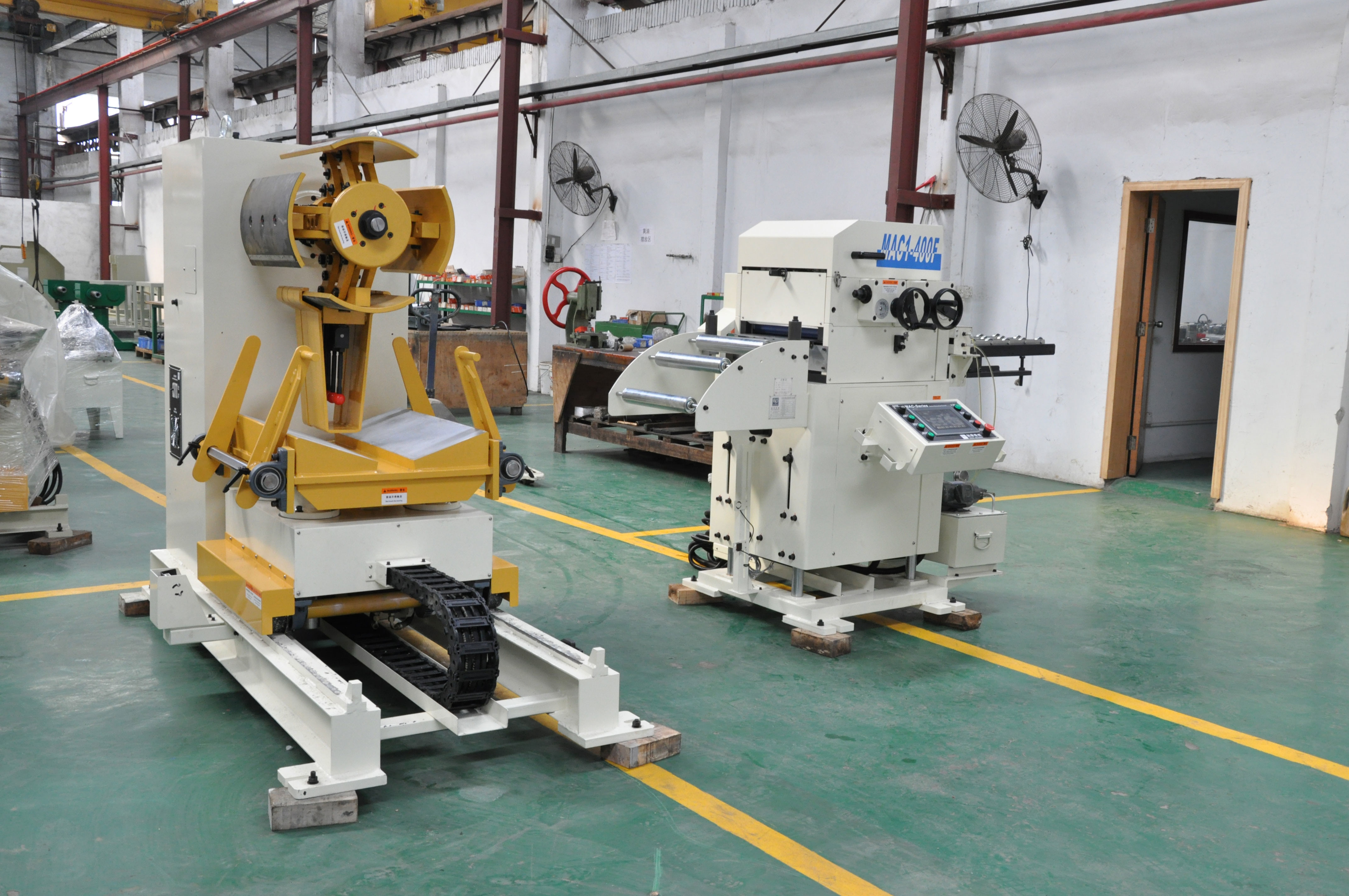 3 In 1 0.49Mpa Feeder Sheet Decoiling Machine