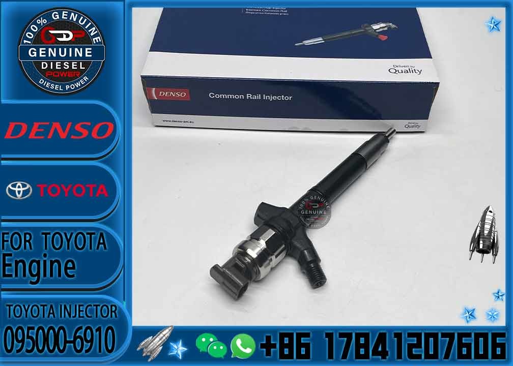 Hot Common Rail Injector 0950006910 Diesel Injectors Nozzle 095000 6910 095000-6910 For Toyota