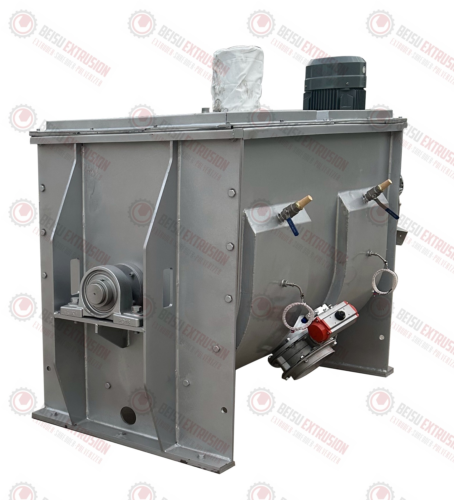 SHL-2500 Plastic Industry Horizontal Cooling Mixing Machine For Powder And Granules
