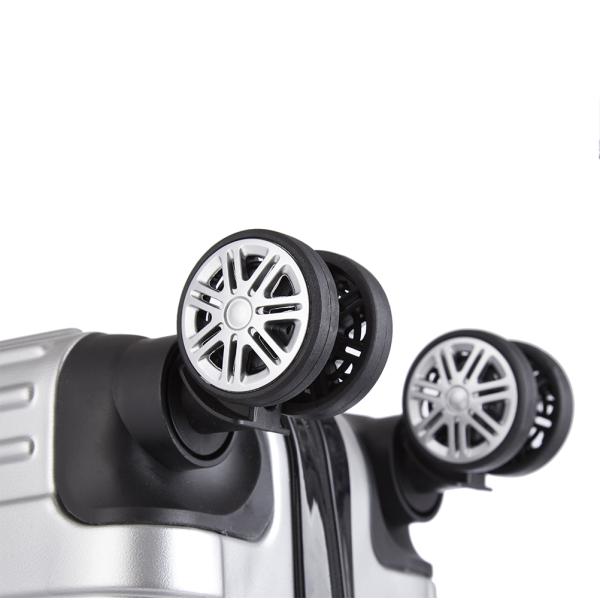 Business Style Lightweight Waterproof PC ABS Trolley Hard Case Zipper Password Lock TSA Spinner Travel Suitcase Luggage Bag