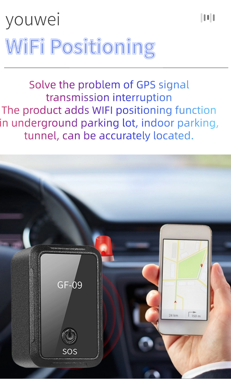YOUWEI High Quality Good Price Mini Gps Tracker GF09 GF21 GF22 For Kids Cars Pet Real Time Vehicle Gps Tracking Device