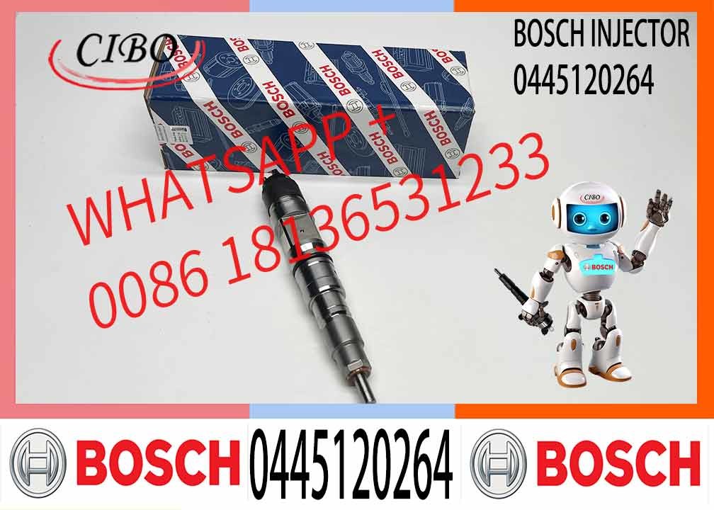 High Quality Diesel Fuel Common Rail Injector 0445120192 0445120264 For Cummins 150T1