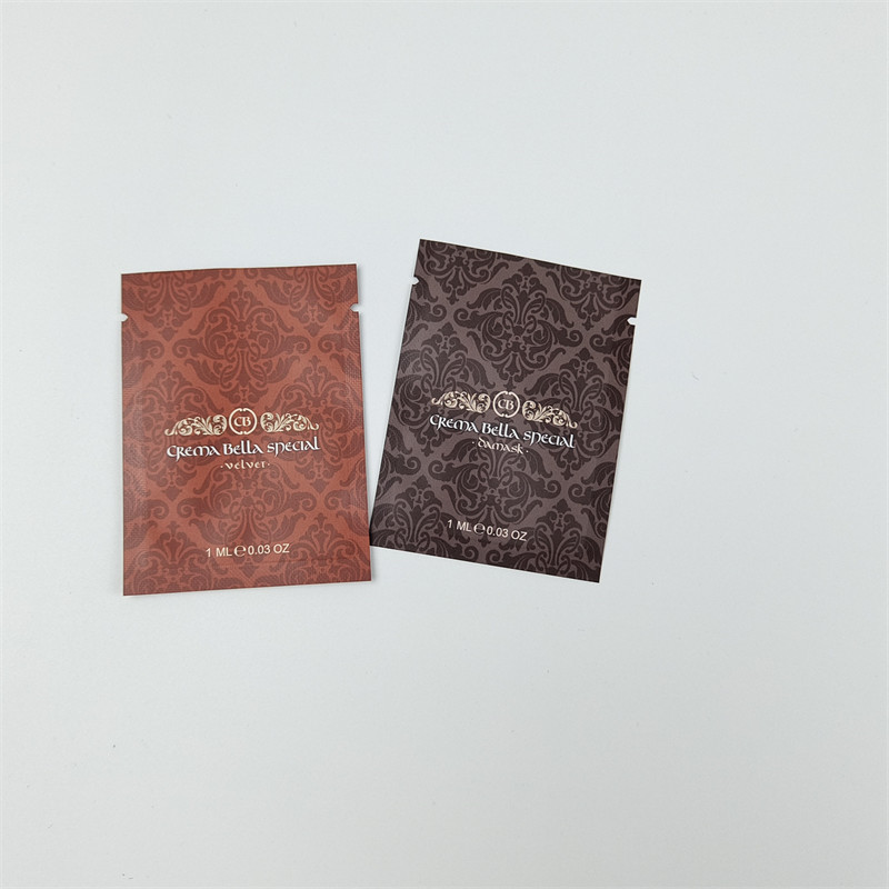 Snacks and Coffee Bean Small Foil Pouch Packaging For Samples