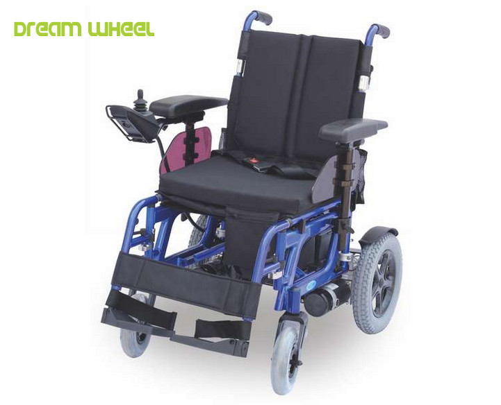 Disability 10km/h Four Wheel Drive Power Wheelchair 24V 450W Dual Motors