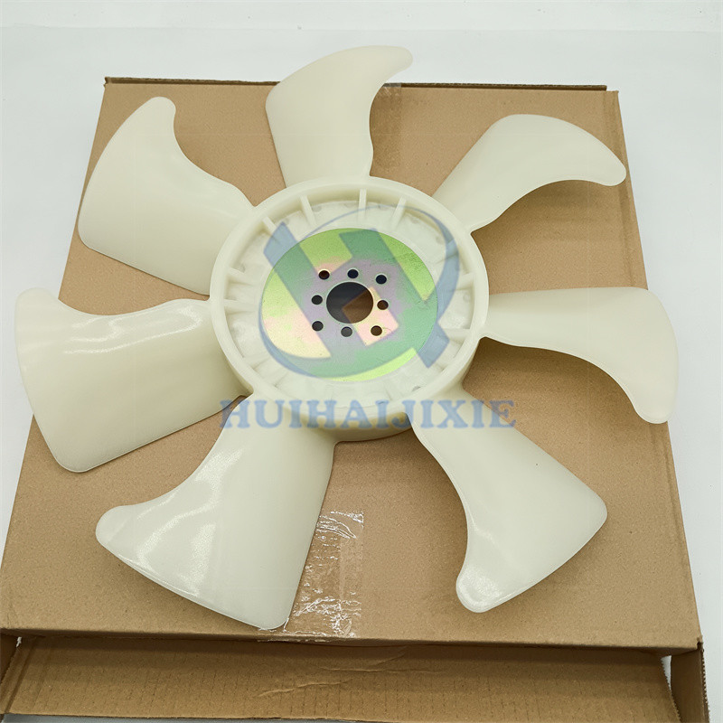 Excavator Parts 19077-74110 Cooling Fan Blade V2003 V2203 V2403 Engine for Kubota D1703 D1803