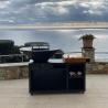 Buy cheap Portable Powder Coating Black Corten Steel BBQ Grill Outdoor Fire Pit Bbq from wholesalers