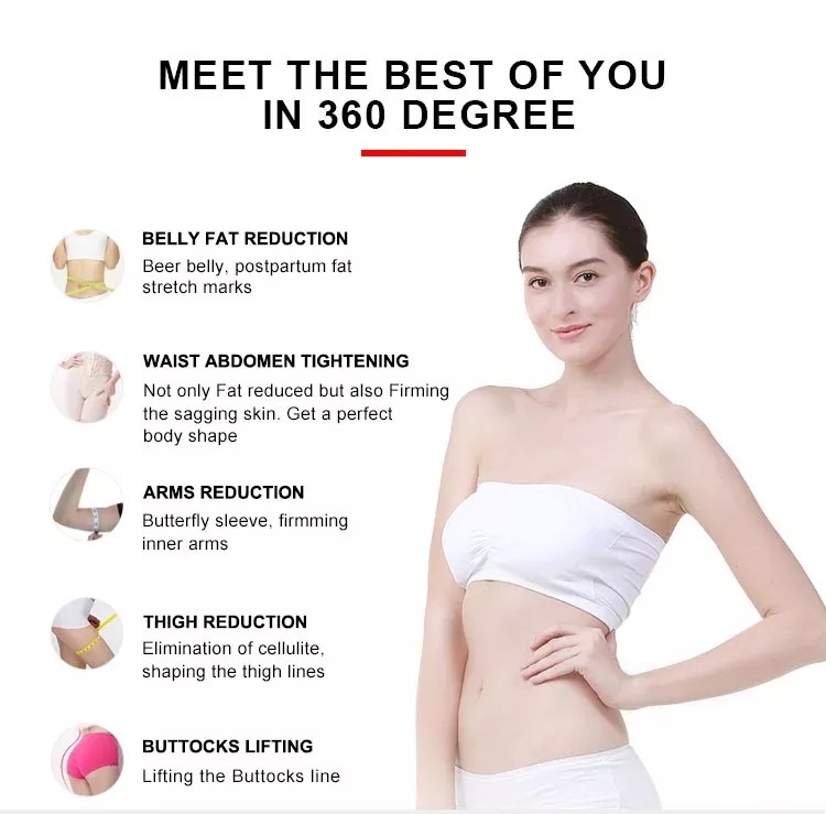 Three 8mm 13mm Rf Handles Weight Loss Slimming Machine Max 200W Ems Neo rf Fat Reduction Device