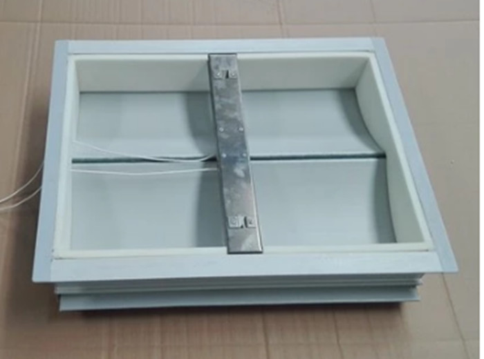 Bulk ABS PVC Injection Molded Plastic Parts , Pig Window Ceiling Ventilation Fan