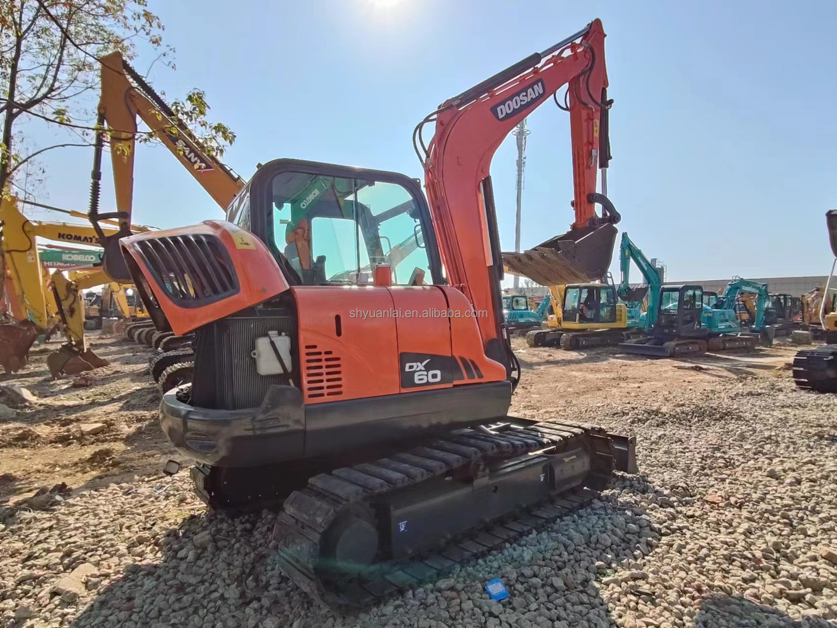 5700kg Operating Weight Original Doosan Dx60-9 Dh60 Mini Excavator for Your Requirements