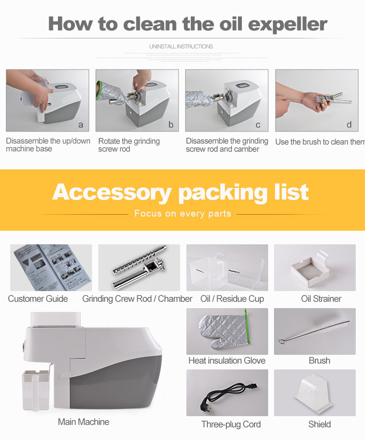 Best selling cold press oil machine and mini oil press machine in China supplier