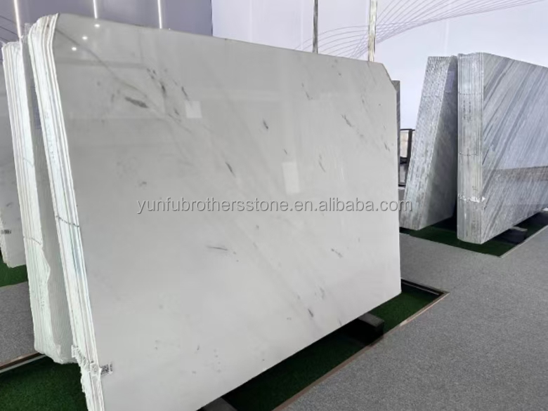 Modern Design Atlantic White Marble Stone with Gray Veins from Yunfu Brothers