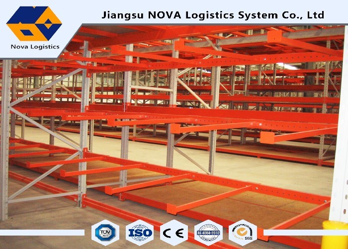 Selective Push Back Pallet Racking