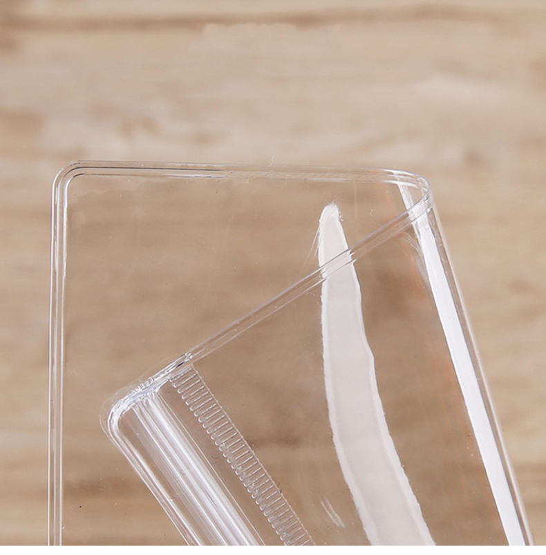 Zipper Top Sealing Small Jewelry Bags with Custom Logo Thick Clear Plastic Earring Bags