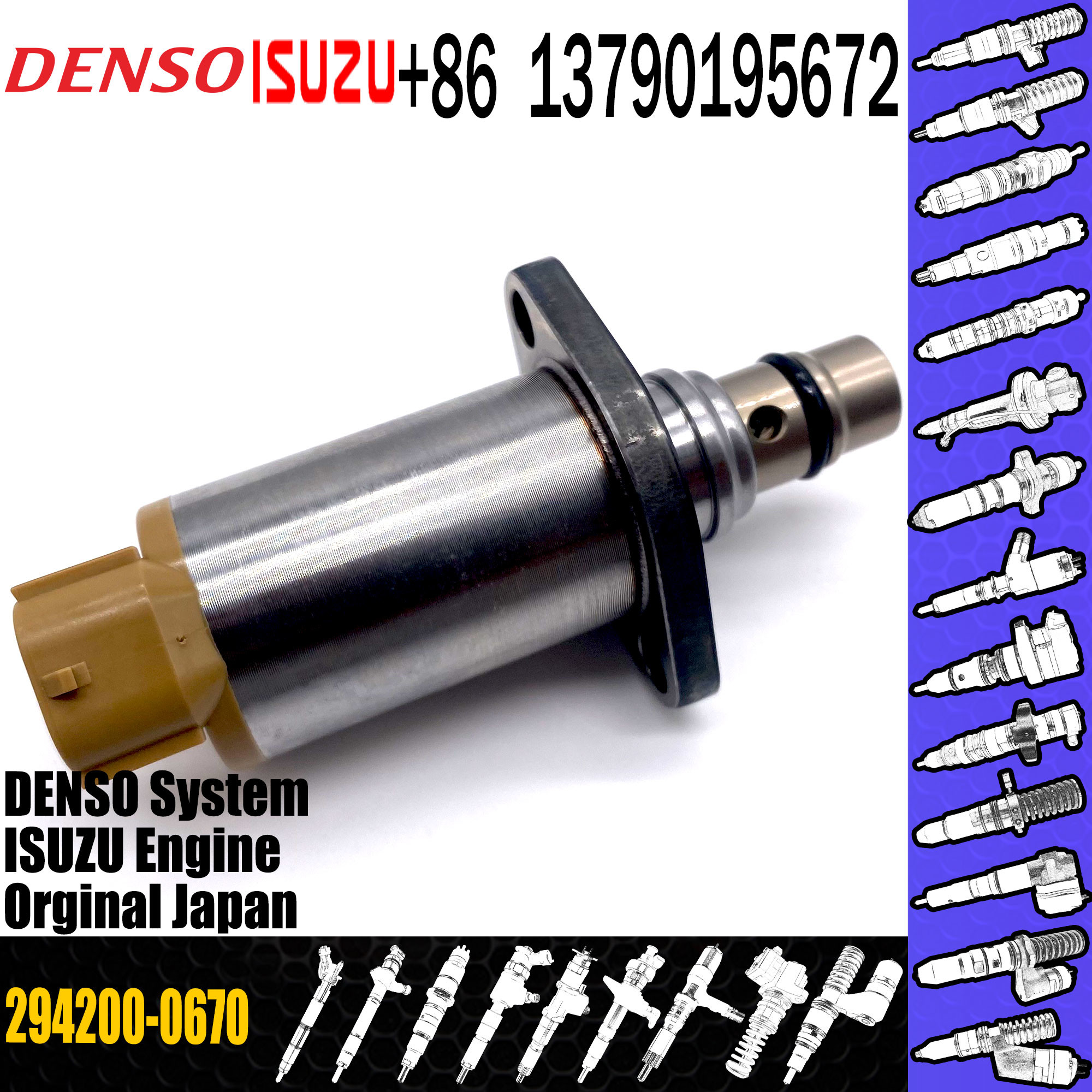 DENSO New Suction Injector Control Valve 294200-0660 294200-0670