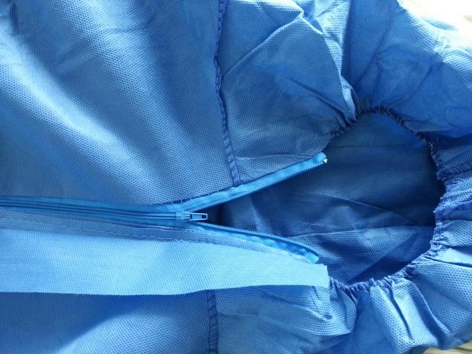 Durable Disposable Protective Coverall For Clean Room / Food Processing Industry