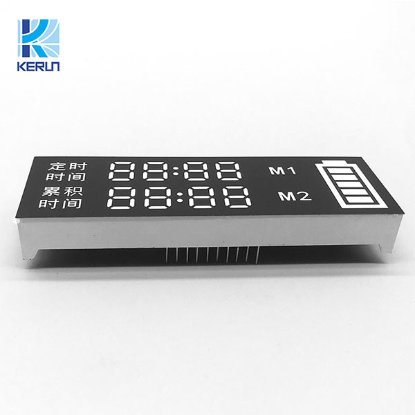 White color custom 7 Segment LED Numeric Display module for medical device