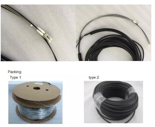 Network 2 Core OM2 DLC Outdoor Fiber Optic Cable For Huawei ZTE