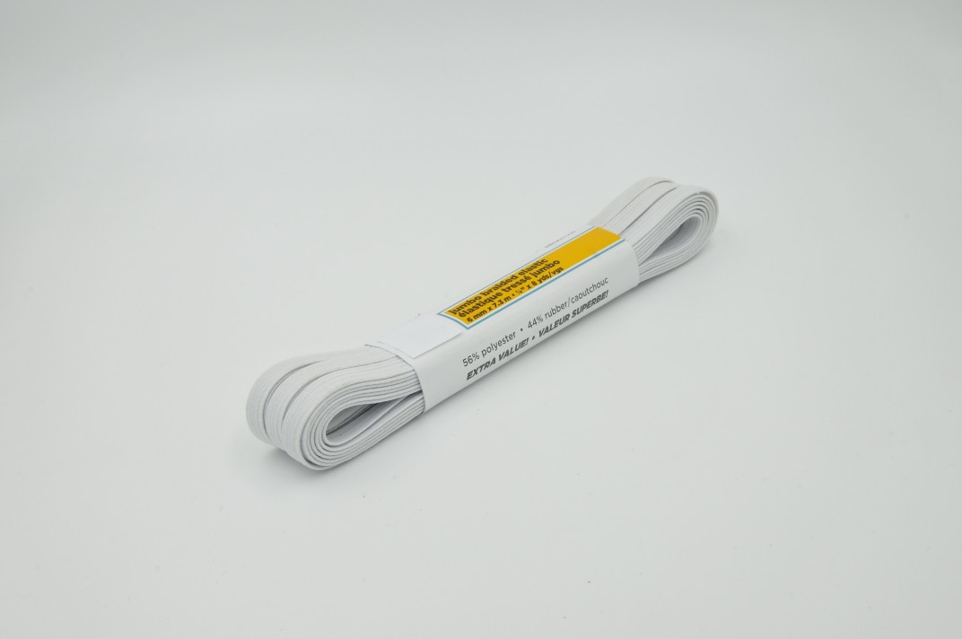 Elastic Band For Sewing 1/8" 3.5mm Wide Flat Bungee Cord DIY Face Masks