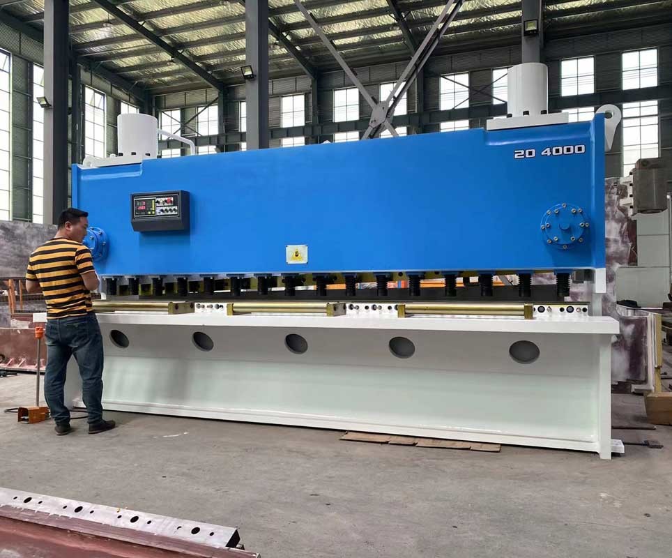 20x4000mm Guillotine Shears Hydraulic Cutting Machine Heavy Duty