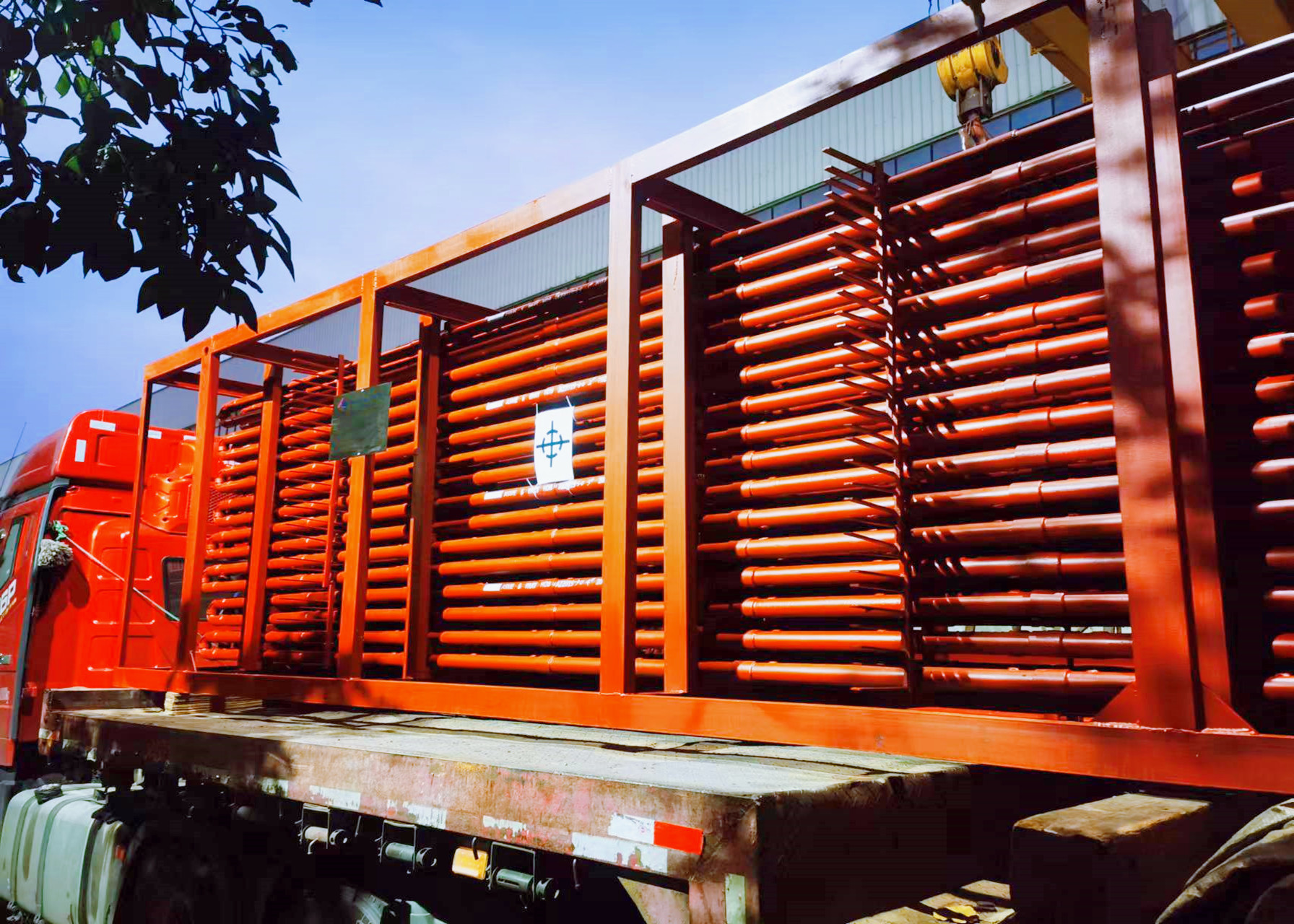 Carbon Steel Base Tubes Made Boiler Economizer With Tube Shields For Waste Incinerator