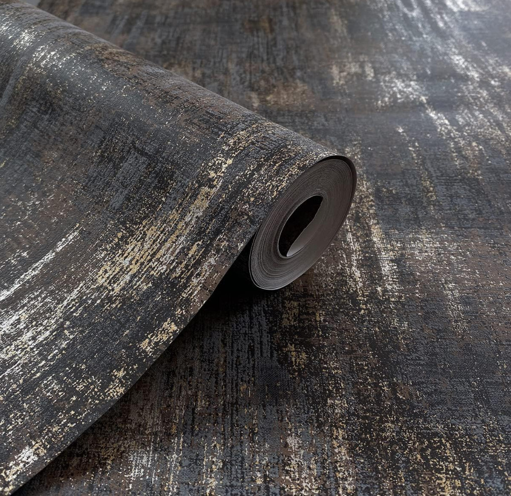 Geometric Pattern Metallic Wall Covering Anti Scratch Face Shield Material