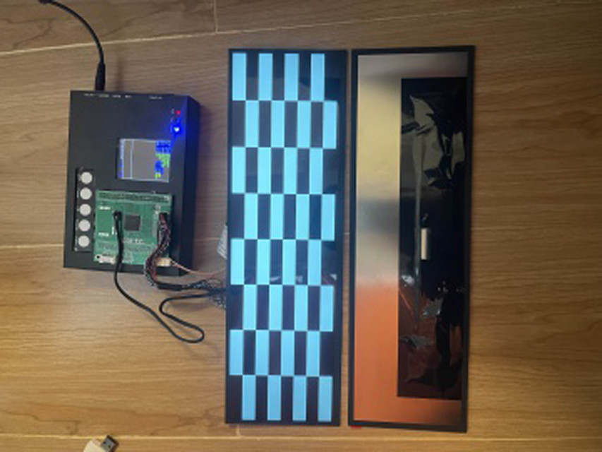 14.5 Inch Bar Type Display 2560X720 Resolution LVDS Interface Incell Touch Panel