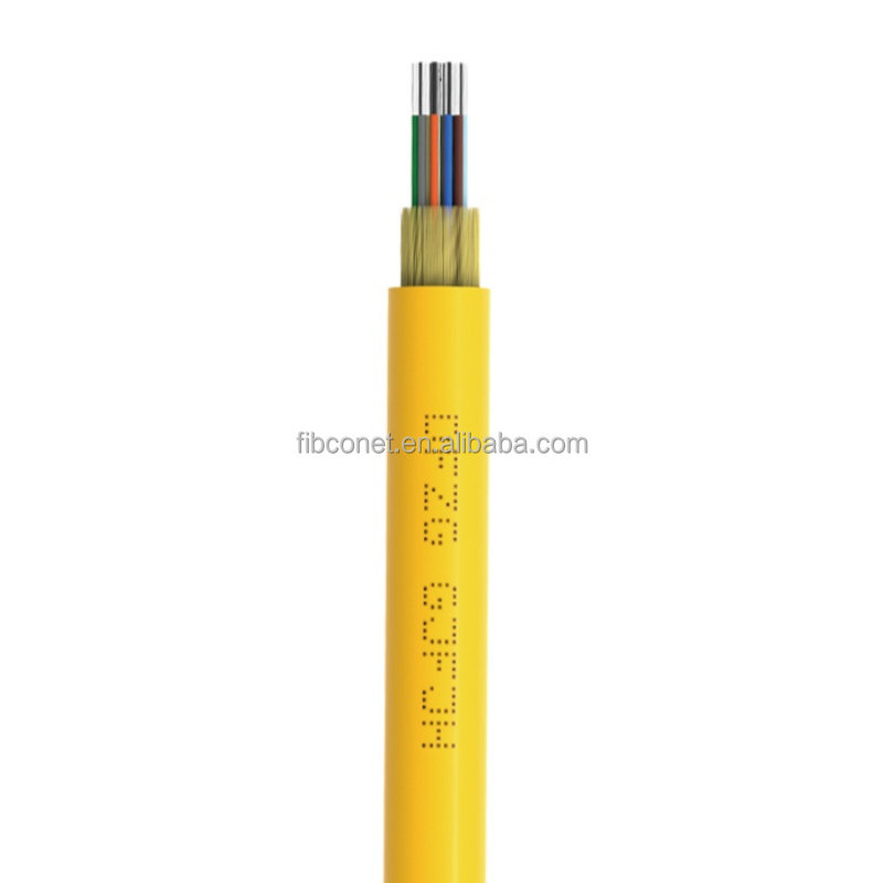 Indoor Bundle FTTH Fiber Optic Cable GJFJV/H with Corrosion-Resistant Sheath Material