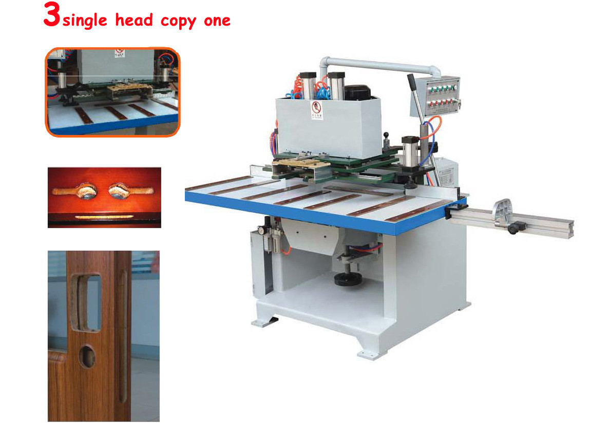 wood door lock hole making machine/wood side drilling machine/horizontal drilling machine