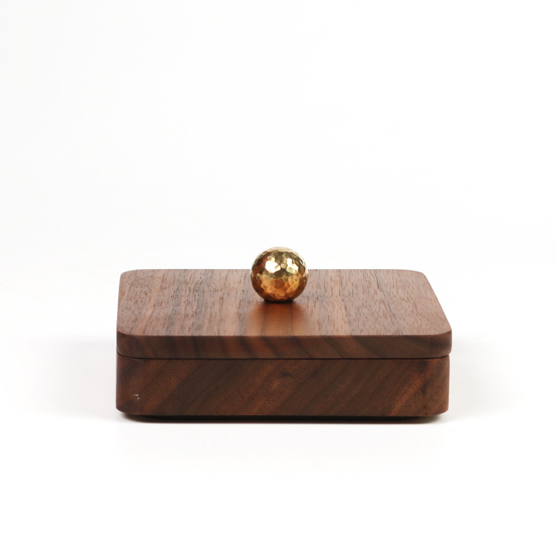 Wooden Multi-Compartment Jewelry Box Elegant Storage Solution for Rings Necklaces Earrings and More.