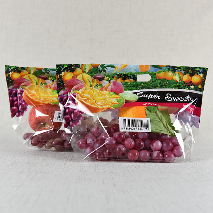 Fresh Fruit Cover Frozen Food Plastic Vegetables Protection Bags Packaging with Air Holes
