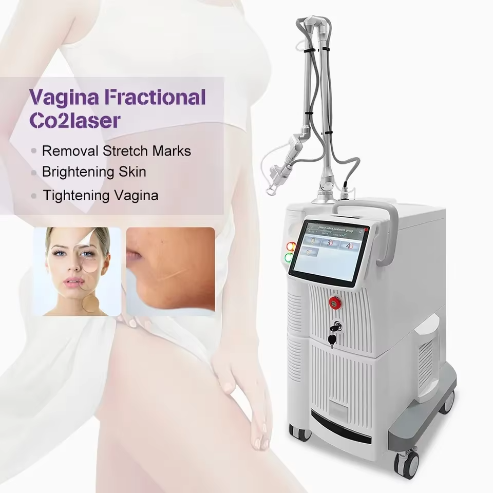 60W Ractional Co2 Laser Beauty Machine 220V Fractional Laser Resurfacing Machine Stationary