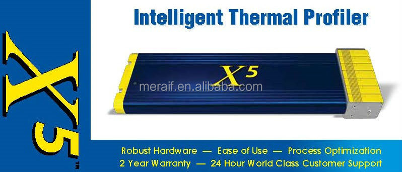 original new KIC X5 7CH thermal profiler for smt reflow oven Temperature Curve Tester online