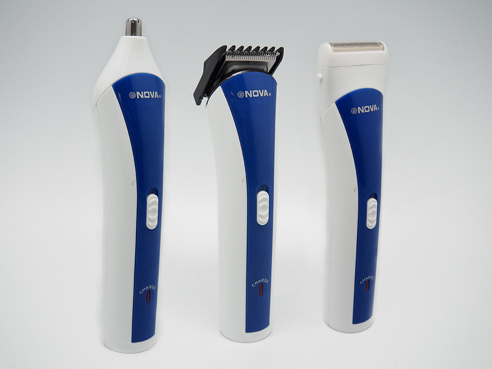 NHC-2014 3 in 1 Style Groomer Nose and Hair Trimmer for Personal Hair Care Cordless Hair Clipper