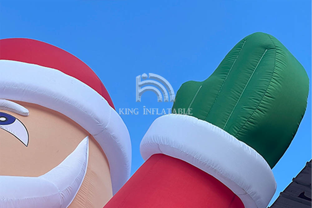 Giant Inflatable Santa Claus Suitable Christmas Inflatable Cartoon Decorations