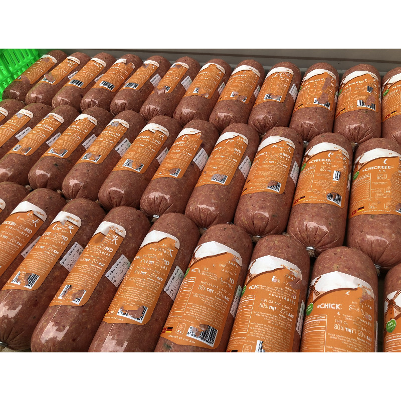 Plastic Film PVDC Shrink Bag For Collagen Casing Sausage Moisture Proof Packaging