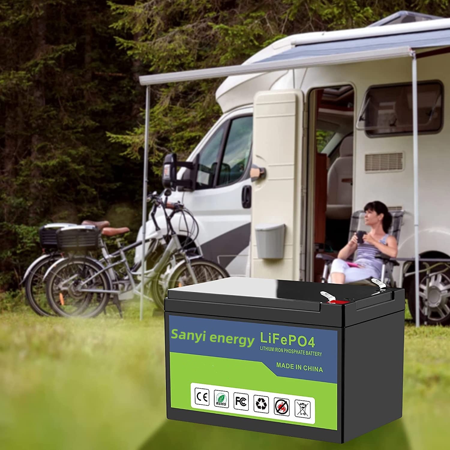 12V 400Ah LiFePO4 Lithium Energy Battery Storage Systems