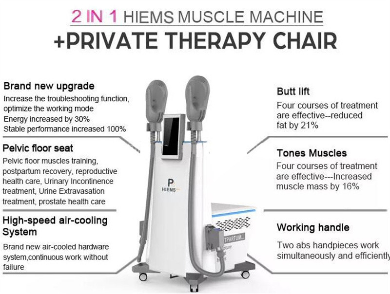 2 Handles Buttbuck Lifting Weight Loss Ems Machine Sculpting Muscle Massage