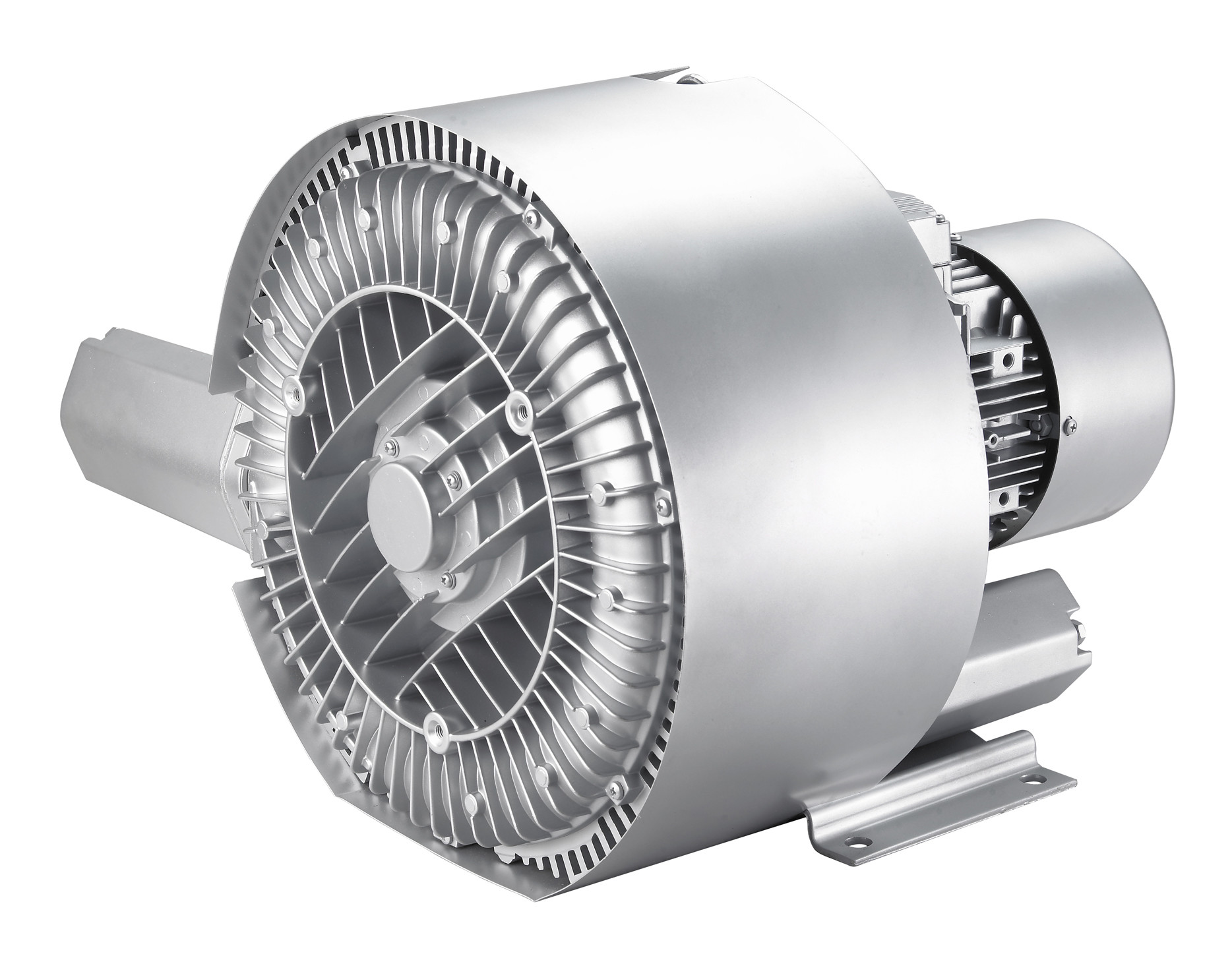 Dual Usage Vacuum And Compressor High Pressure Side Channel Blower