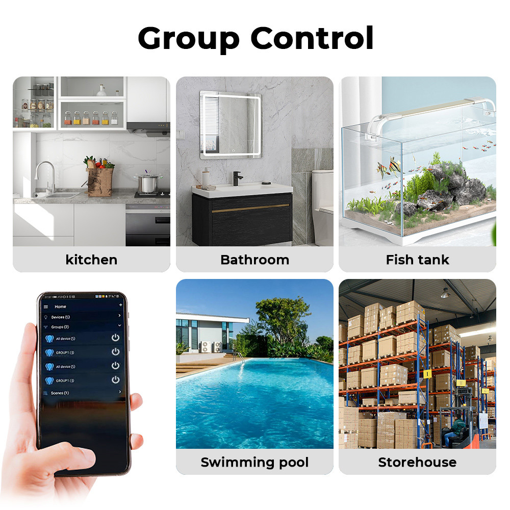 Zigbee Water Leak Sensor Smart Home Notification Alerts Water Flood Leak Alarm Home SecurityTuya Flooding Detector