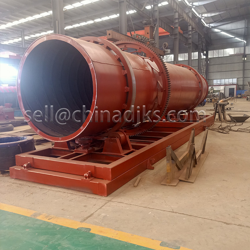 Counter Current Rotary Dryer For Lower Moisture Content Raw Materials
