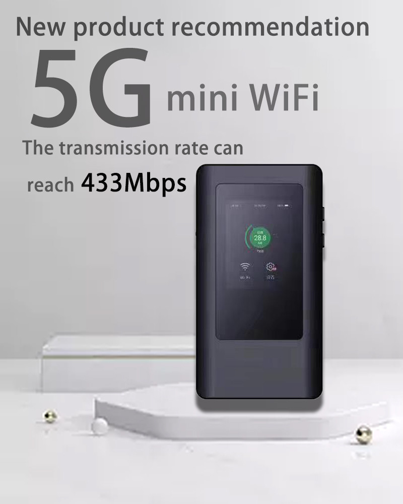 Mini Wifi 5G Modem Router , Chipset MT6833 5G Wireless Router With SIM Slot