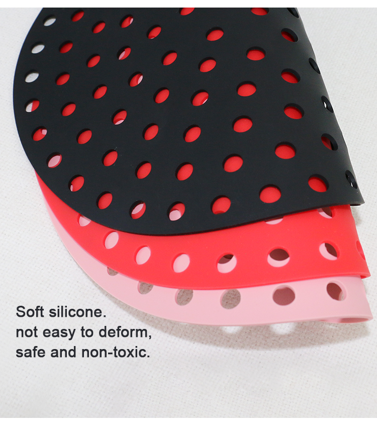 Food Grade Silicone Air Fryer Baking Mat Nonstick Multi Color