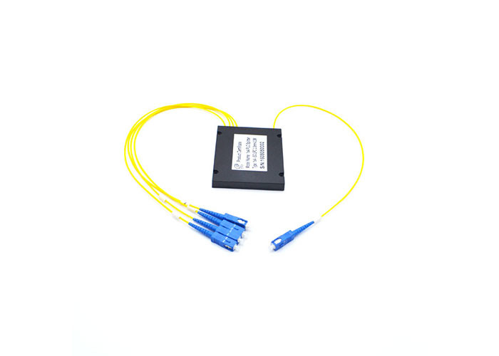 Box Type Fiber Optic PLC Splitter Stability 2x16 Splits For CATV System